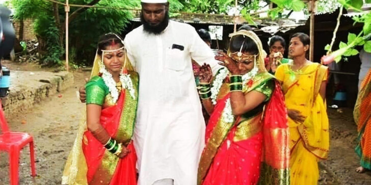 muslim man marrying her adopted hindu daughters as per hindu religion, a perfect example of what U.P. Prohibition of Unlawful Conversion Of religion Ordinance seeks to do.