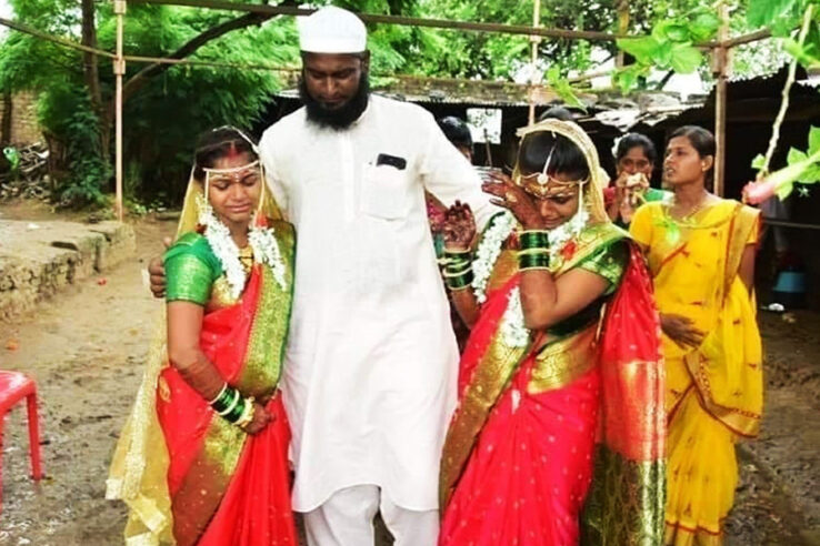 muslim man marrying her adopted hindu daughters as per hindu religion, a perfect example of what U.P. Prohibition of Unlawful Conversion Of religion Ordinance seeks to do.